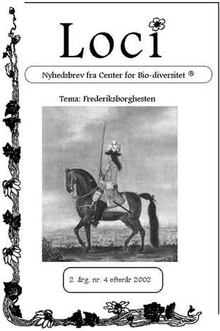 Tema:
                  Frederiksborghesten